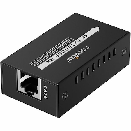 Rocstor TRUEREACH 4K at 60HZ HDMI EXTENDER OVER ETHERNET CABLE - 4K 60HZ UP TO 196FT 60M Y10G013-B1