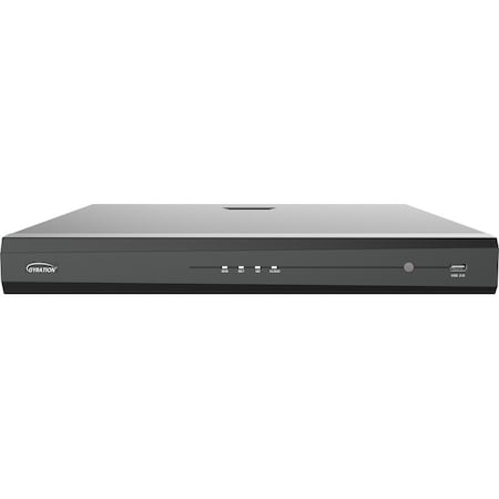 Adesso 16CH NVR H.265 4K NO HDD POE, 2 SATA INTERFACE W/ 10TB PRE-INSTALLED HDD CYBERVIEWN16-TAA-10TB