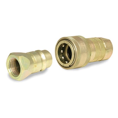 Gizmo 39040915 0.38 in. Body Size x 0.38 ft. Female Pipe Thread Quick Coupler Set GI589837