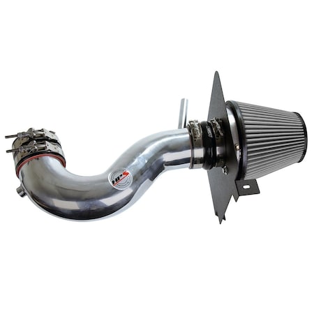 Hps Performance Air Intake Kit with Heat Shield, Polished, 827-627P