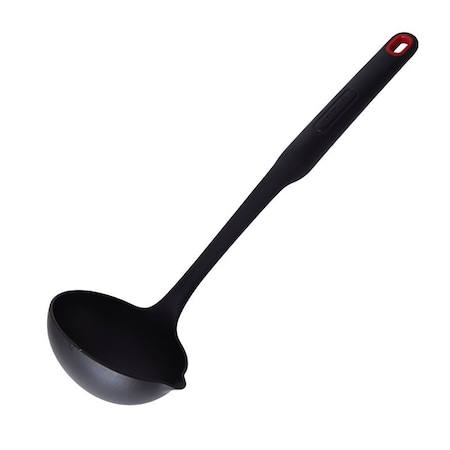 Farberware Ladle, 13.98 in OAL, Nylon, Black 5211663