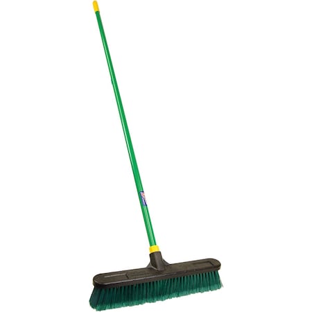 Quickie Bulldozer 18'' Indoor/Outdoor Multi-Surface Push Broom 528ZQK
