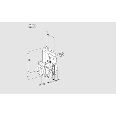 Honeywell Kromschroder VAS125R/NK KS88011572