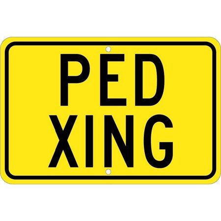 Nmc Ped Xing Sign, TM173J TM173J