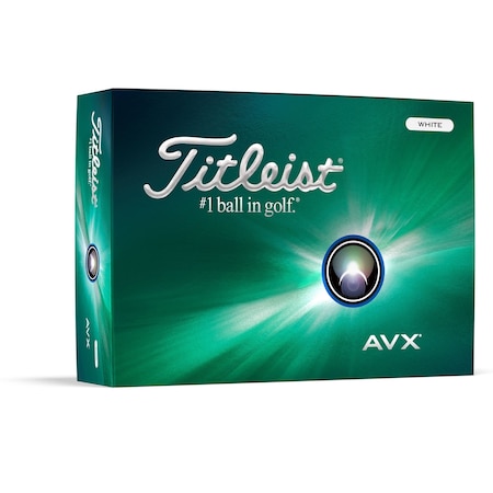 Titleist AVX White 2024 Golf Balls - 1 Dozen T9014S