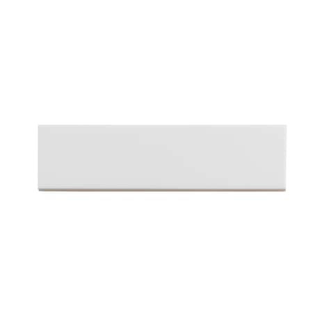 Apollo Tile Arte 1.97 in. x 7.87 in. Matte White Ceramic Subway Wall and Floor Tile 6.46 sq. ft./case 60-pack APLRID88WHTM