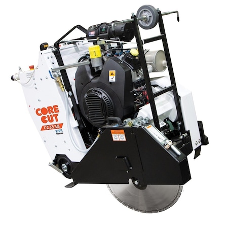 Diamond CC3538JK-30 Concrete Saw 38HP EFI Kohler - 30" Guard Eaton Transmission 100503