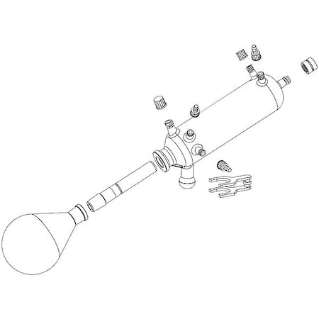 Heidolph Rotary Evaporator Glassware, Colorless 036301250