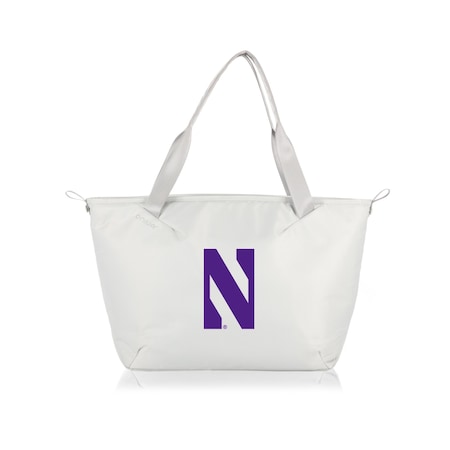 Picnic Time Family Of Brands NCAA Northwestern Wildcats Tarana Cooler Tote Bag made with Recycled Materials 516-01-133-436-0