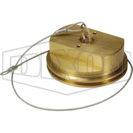 Dixon 3 in BRASS HOSE END PLUG LNGBRHEPLUG