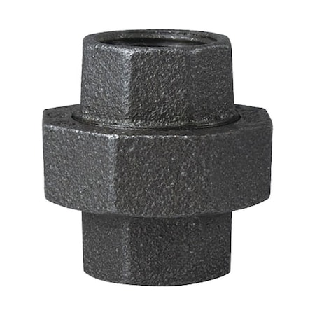 Prosource Pipe Union, 3/4 in, Threaded, Malleable Iron, 40 Schedule, 300 PSI Pressure 34B-3/4B
