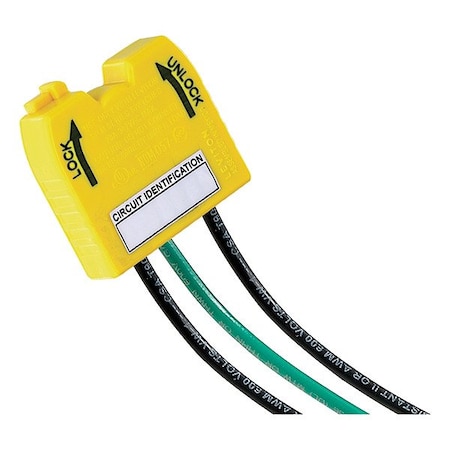 Leviton Wiring Module, 20 A, 347V AC, Yellow MSPSW-ST