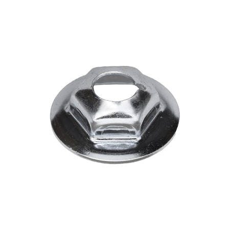 Auveco Washer Lock Nut 5/16in-18 13/16in O.D. 1/2in Hex - Zinc, 100PK 10764