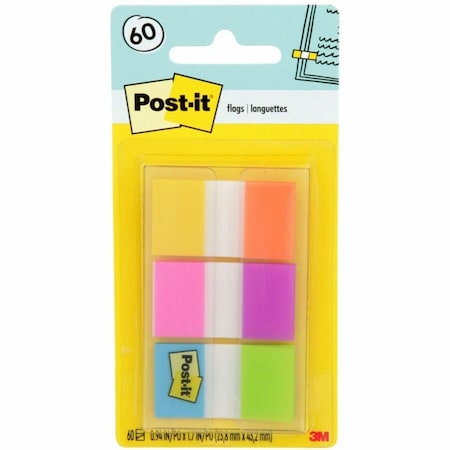 Post-It PostitFlags 680EGALT, .94"x1.7", PK24 680EGALT