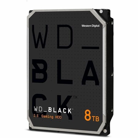 Wd Bulk WD Black WD8002FZBX 8 TB Hard Drive - 3.5" Internal - SATA (SATA/600) - Black - 7200rpm WD8002FZBX