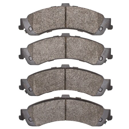 Dynamic Friction Co HEAVY DUTY PADS-SEMI MET 1214-0834-00
