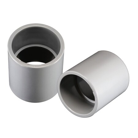 Cantex Conduit Fitting Coupling, 5 in, PVC Cement, PVC, PVC Coated 6141633