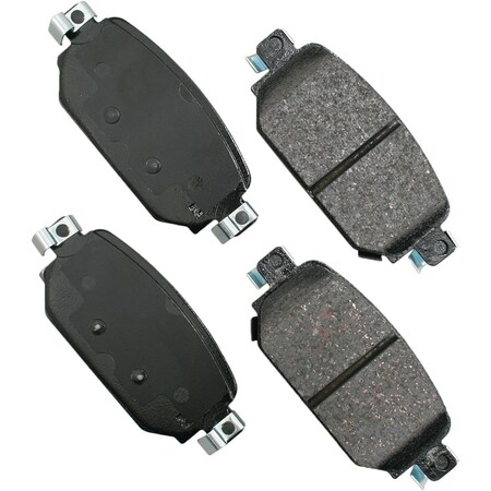 Akebono Ultra-Premium Ceramic Disc Brake Pads, ACT2042 ACT2042
