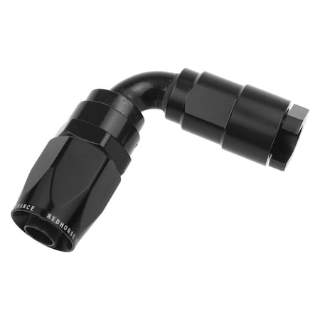 Pertrechos 06AN to 0.37 in. 90 deg SAE Quick Disconnect Female - Black PE1844895