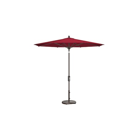 Treasure Garden 9 ft Patio Umbella, aluminum, fiberglass ribs, outdoor, Jockey Red UM840-00 5403 Jockey Red