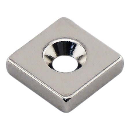 Zoro Select Rare Earth Magnet, Silver NB001218NCTS