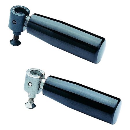 Elesa Hand Knob, Black, 20 mm Base dia. 27711