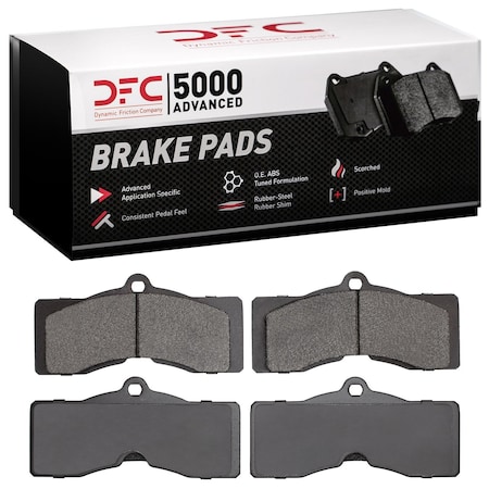 Dfc 5000 Advanced, Disc Brake Pad Set,  1551-0008-00