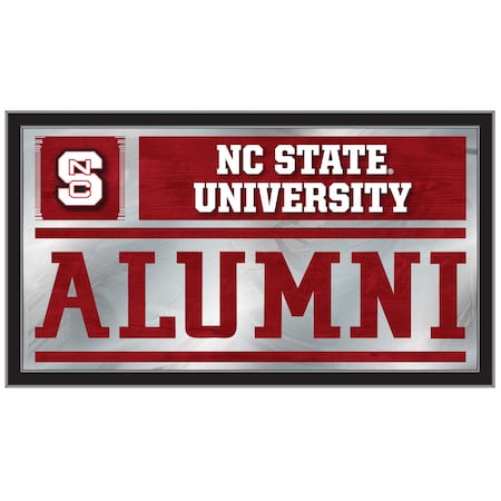 Holland Bar Stool Co North Carolina State 26" x 15" Alumni Mirror MAlumNCarSt