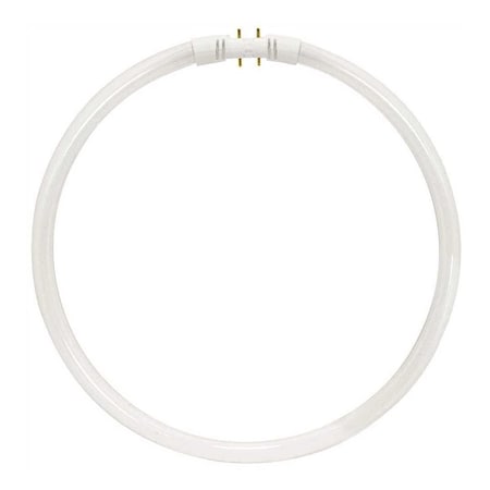 Satco 40-Watt 12 in. Circline T5 2GX13 Base Fluorescent Tube Light Bulb, Neutral White S8159