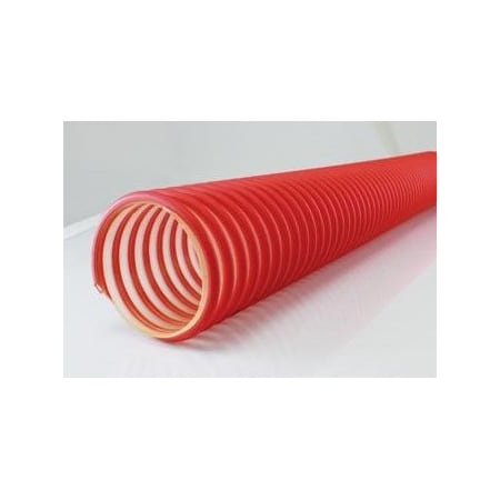 Jason Industrial 4 X 101 HD PU WGW VAPOR RECOV, CORR CLEAR/RED, SOLD IN 100 FOOT LENGTH INCREMENTS 3053-0400-100