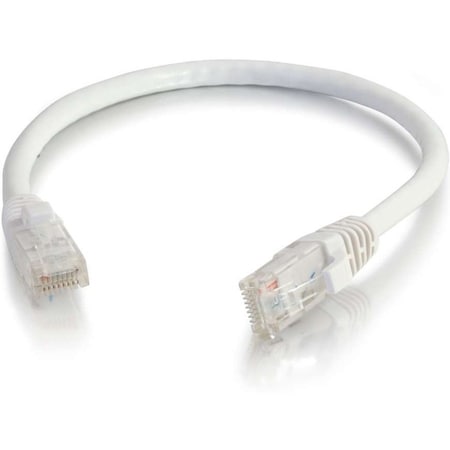 C2G 2FT CAT6 SNAGLESS UTP CABLE-WHT 4034