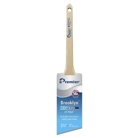 Brooklyn 2-1/2in Premier Thin Angle Sash CT Paint Brush 17282