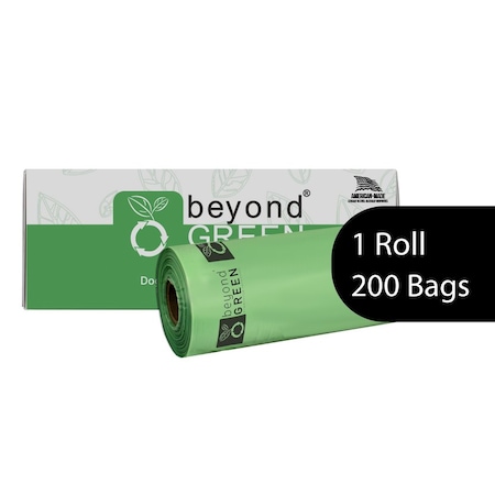 Beyondgreen Dog Waste Bags, Leak Resistant, 25PK 2016200
