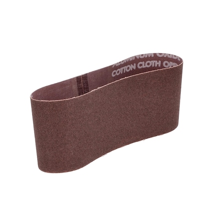 Norton Abrasives Sanding Belt, 3" W, 18" L, Coated, Aluminum Oxide, 80 Grit, Coarse, R215 Metalite 07660700968