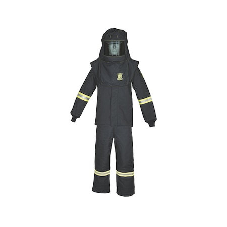 Oberon TCG100 Series Arc Flash Hood, Coat, & Bib Suit Set 4XL TCG6B-4XL