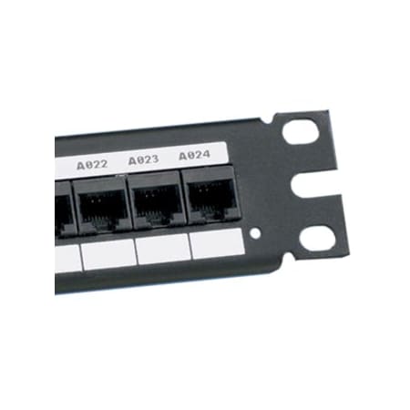 Panduit Networklabel, Adh, 3.79" x .3"h, Wh, PK1000 C379X030FJJ