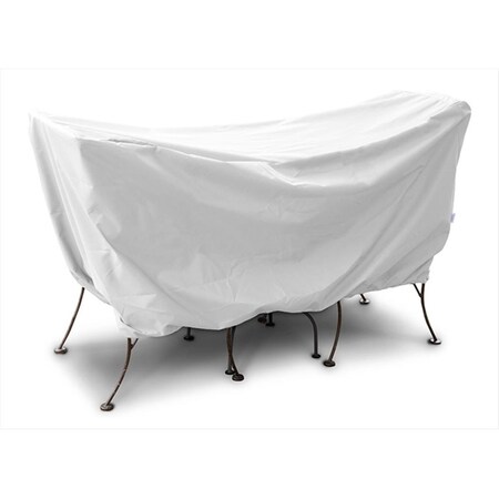 Koverroos Weathermax 3 Pc Cafe Set Cover- White - 60 L x 30 W x 30 H in. 11540