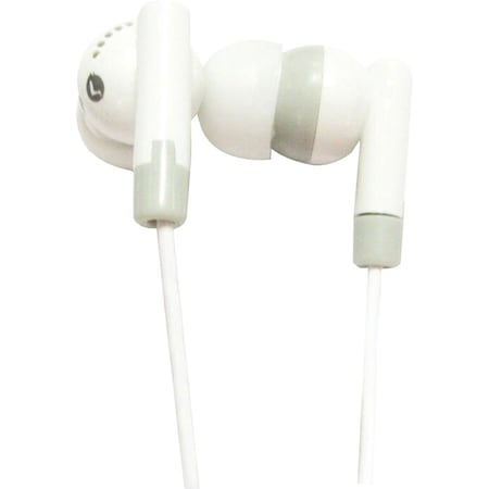 Supersonic IQ Sound Digital Stereo Earphones IQ101WHITE