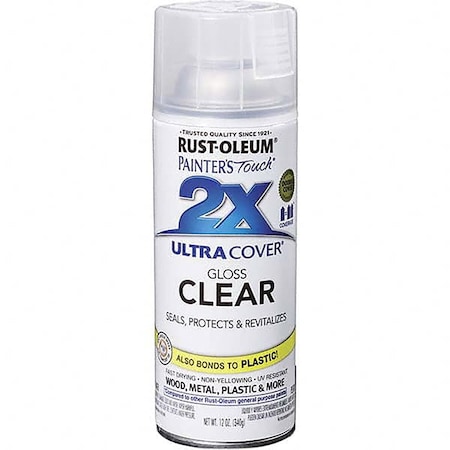 Rust-Oleum Painter's Touch 2X Ultra Cover Gloss Clear 12 Oz. Spray 249117