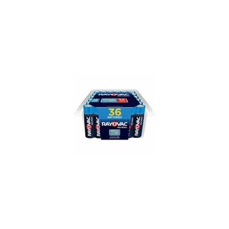 Rayovac High Energy Alkaline AA Batteries, For Flashlight, Remote Control, Mouse, AA, 8PK 81536PP