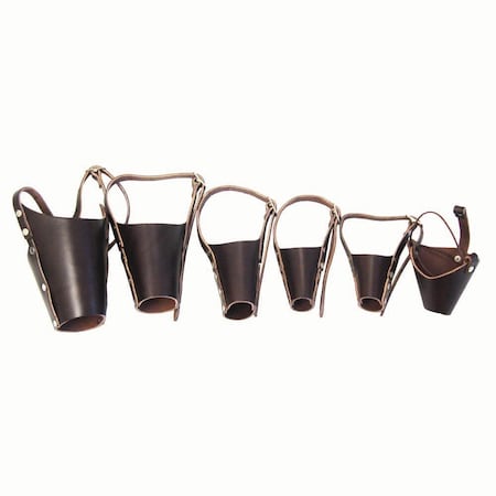 Jorgensen Laboratories Jorvet Leather Dog Muzzle, 6PK J0230S