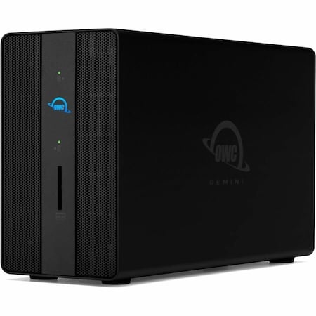 Owc 2.0TB Gemini - Thunderbolt USB-C Dock and Dual-Drive SSD RAID External Storage Solution OWCTB3GM000S02