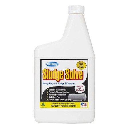 Comstar HD Sludge Eliminator, 1 qt Sz, Clear 60-235