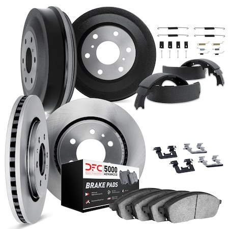 Dynamic Friction Co DFC Brake Kit 6514-76199