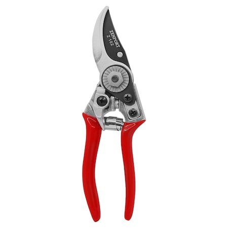 Zenport Swiss Style Hand Bypass Pruner, 7-Inch Z102