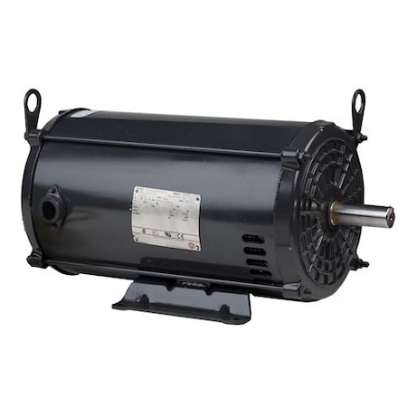 U.S. Motors Farm Duty Motor, Capacitor-Start/Run, 7 1/2 HP, 230V AC, 3,490 Nameplate RPM, 184TZ Frame FD7CM1K18Z
