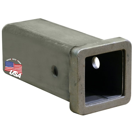 Buyers Products Receiver Tube, 6 in L, Carbon Steel RT255806