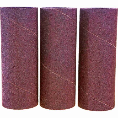 Grizzly 2" Dia. x 5-1/2" A/O Hard Sanding Sleeve, 150 Grit, 3PK H6678