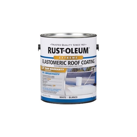 Rust-Oleum 115.2 Oz 17-Year Elastomeric Roof Coating, 2PK 301902