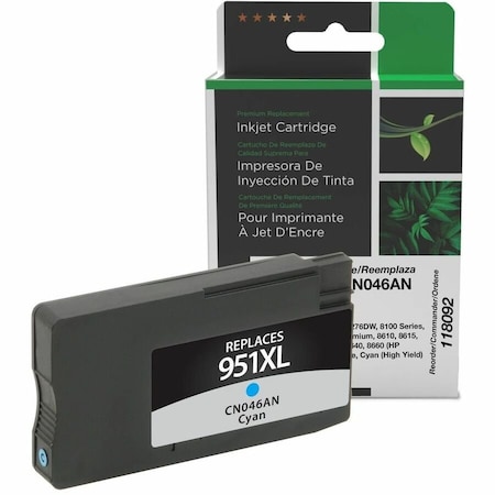 Clover Imaging Group Imaging Remanufactured High Yield Cyan Ink Cartridge 118092
